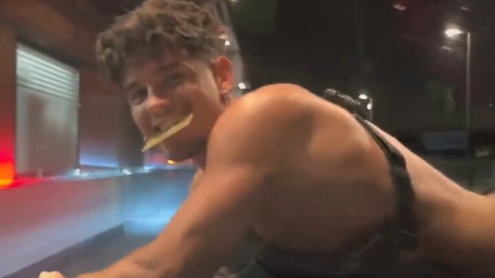 Dad, what exactly are you doing with that handsome face of yours?