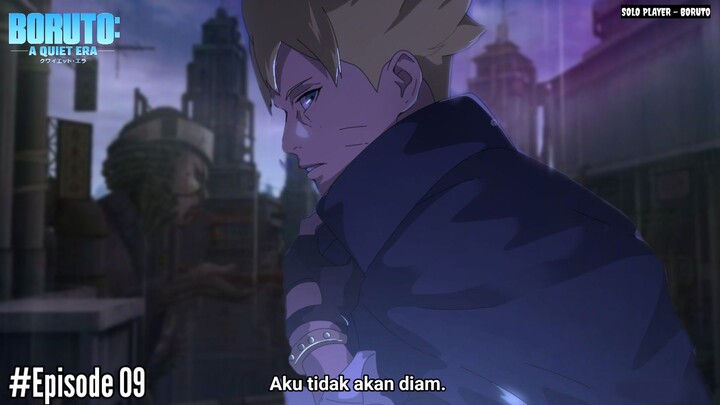 "DEKLARASI PERANG" BORUTO : A Quiet Era Season 1 Episode 09