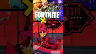 HAZBIN HOTEL COLLAB W/ FORTNITE?!? #hazbinhotel #hazbinhotelalastor #fortnite #anime