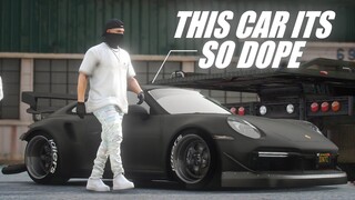 MOBIL PORSCHE TERKECE DIKOTA -PORSCHE 911 RWB-  GTA V ROLEPLAY