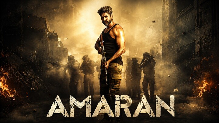 Amaran Full Movie | Hindi Dubbed | Action | Drama | War