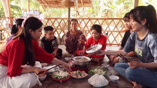 Ngày Đầu Năm Mới Cả Nhà Háo Hức Nhận Lì Xì + Thưởng Thức Nồi Lẩu Chay ● Nắng Đẹp Miền Tây | NĐMT# 58