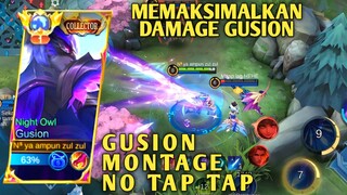 GUSION MONTAGE, MEMAKSIMALKAN DAMAGE GUSION | MOBILE LEGENDS