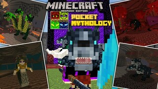 Minecraft มือถือ _ แจก+รีวิว Addon Pocket mythology สัตว์ในตำนานกรีก !_HD_60fps