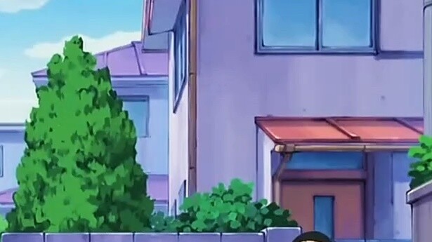 استخدم نوبيتا مسدس أشعة التدهور التطوري لتحويل والده إلى كائن فضائي