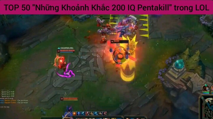 khoảnh khắc choáng ngợp pentakill