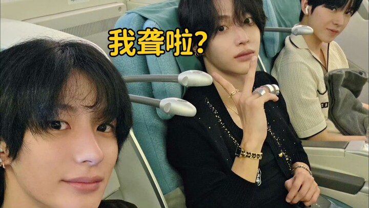 Wonbin, sitting between ANTON and YUSHI: Am I deaf?