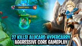 27 Kills! Alucard Hypercarry Aggressive Core Gameplay | Mobile Legends: Bang Bang