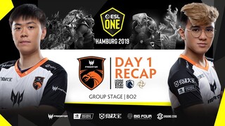 ESL One Hamburg 2019: Day 1 Recap (Group Stage)