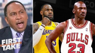 Stephen A. tells Mad Dog Russo: "LeBron is the second-best player of all time"