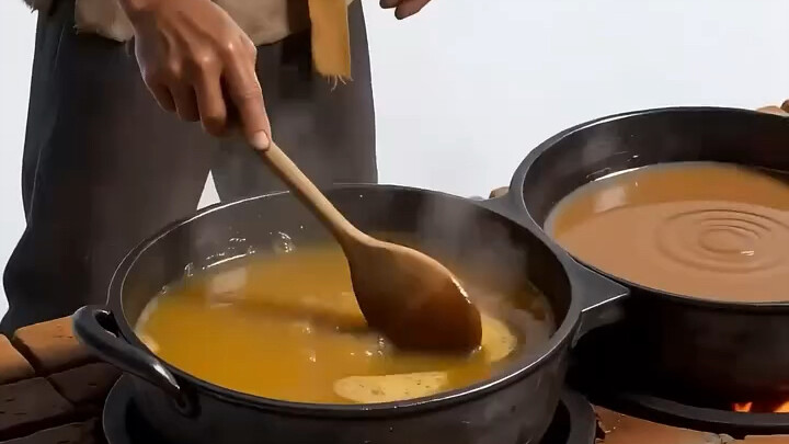 Ancient methods of making white sugar