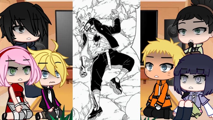 Past Boruto Adults + Boruto React To Boruto's Death (Manga spoiler angst) | Boruto Naruto GCRV