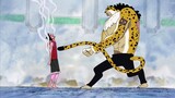 Lucci vs Luffy