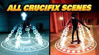 Every DOORS Monster Crucifix Scene - Got All Crucifix Badges!