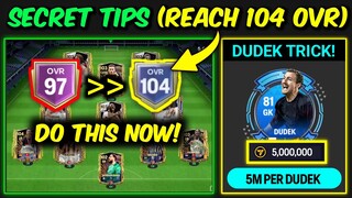 HOW TO REACH 100 to 104 OVR in FC Mobile, Squad Building Tips | Mr. Believer