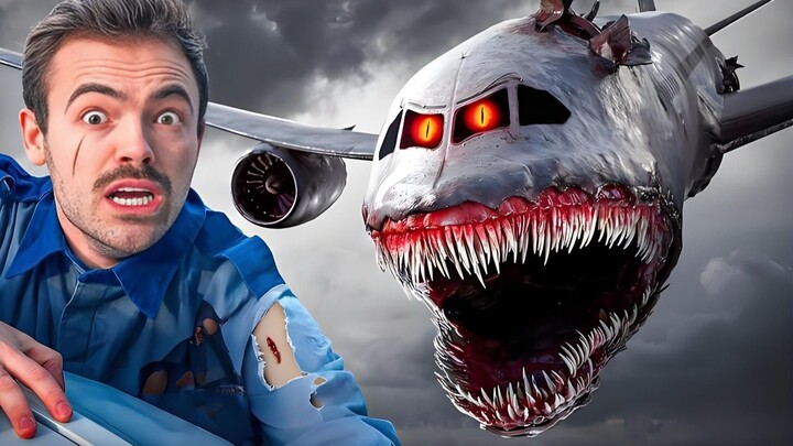 เครื่องบินทะลุผ่านรูหนอนลึกลับ เนื้อเลือดของผู้โดยสารหลอมรวมจนกลายพันธุ์ กลายเป็นปีศาจยักษ์กระหายเลื