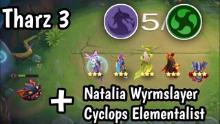 Tharz Skill 3 Combo Epic ke Mythic dengan Cepat Elementalist Wyrmslayer Magic Chess Bangbang | MLBB