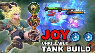 New Meta Tank JOY Is The Key | Joy Best Build 2022 | MLBB