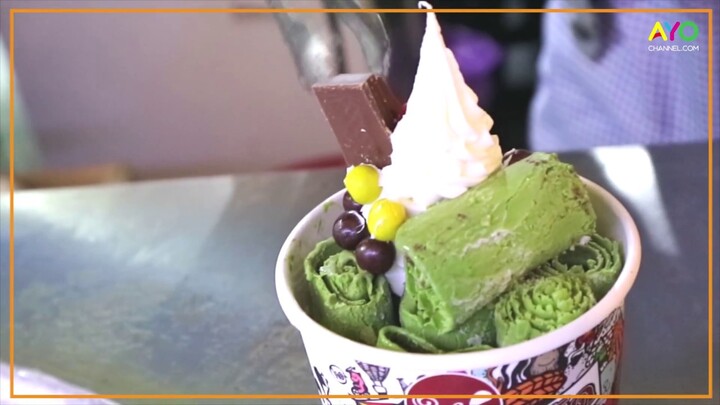 Ice Manias Indonesia: Es Gulung Thailand