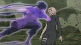 Sasuke used the Genjutsu from the Rinnegan to attack Sakura, Susanoo Sasuke vs Kurama Naruto EngDub