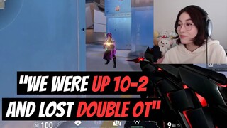 Kyedae Reacts to her Insane 1v5 Clutch while playing off stream