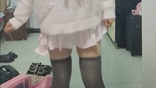 求问大腿围和小腿围分别再变细几厘米能到特别细但是又不吓人的程度？华为原相机拍摄直出+挡脸贴纸