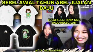 SEBEL WITH ABEL "PANIK SIZE KEKECILAN LANGSUNG TELPON PABRIK" #reaction #adeline #viral #deankt