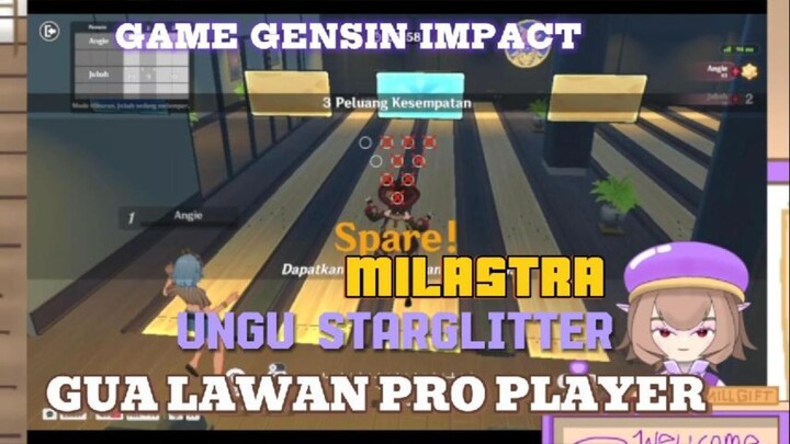 GUA DIBANTAI PRO PLAYER BOWLING MILASTRA