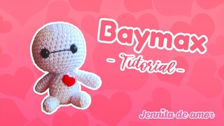 BAYMAX , lindo amigurumi fácil de realizar para los enamorados- Amigurumi Tutorial