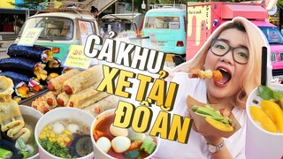 ĂN SẬP KHU XE TẢI ĐỒ ĂN HOT BANH PHỐ HÀN QUẬN 7 | THÁNH ĂN TV