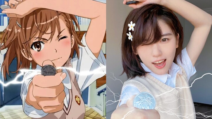 When anime hairstyles come into reality: Misaka Mikoto! Bilibili~!