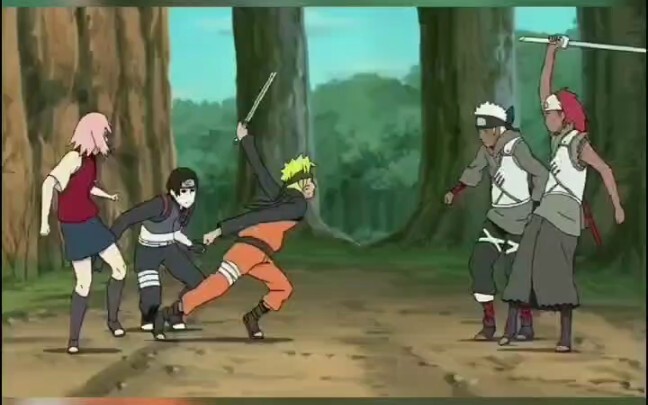 I don't play knives to save face for Sasuke.