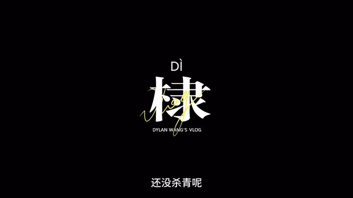 [Wang Hedi's v-dio] A Compendium of How Ancient People Spent Two Days Off