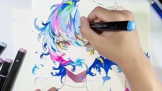 【ขั้นตอนการวาดภาพ】ฉันพบสมบัติแล้ว~