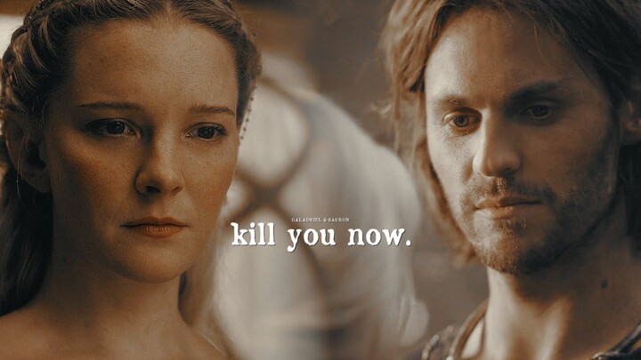 Galadriel & Sauron » Kill you now. [+2x06]