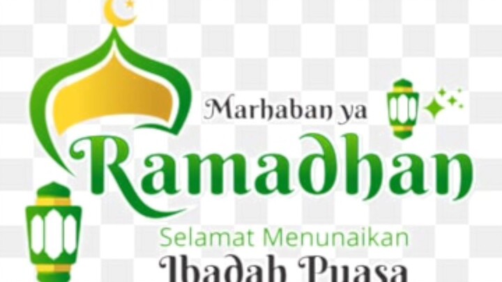 marhaban ya Ramadan selamat menunaikan ibadah puasa ya dan yang punya pacar tahan dulu ya 😁😅