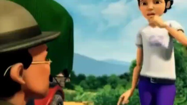 saleh bertemu ipin dan upin