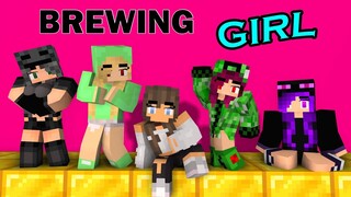 MONSTER SCHOOL: BREWING BEAUTIFUL GIRL - FUNNY MINECRAFT ANIMATION