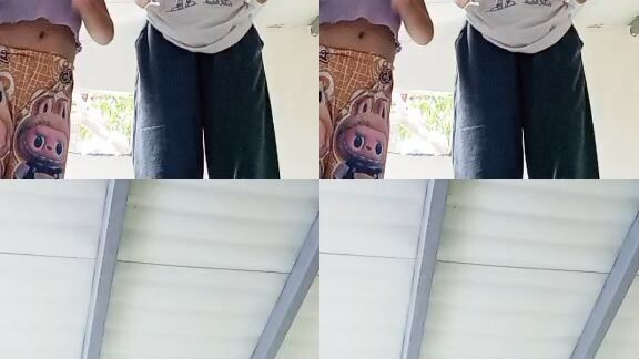 tiktok with my sister