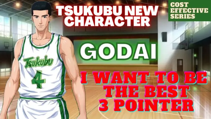 [Slam Dunk Mobile] Tsukubu New Character : Godai | Can I Be The Next Best Character ? |