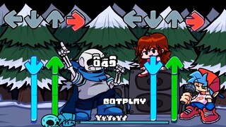 Permainan|FNF|VS UNDERSWAP SANS