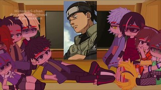 Past Boruto+friend react to Naruto and villain team 7+hinata||my au