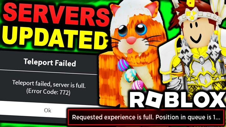 I wish roblox added this update 10 years ago... (Full Server Que Times)