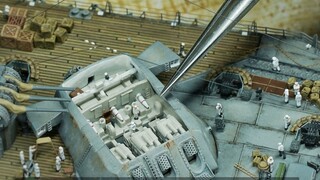 [Works Display] 1/700 Naval Port Model