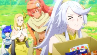 Goddess Ninrir dont want to share sweets with Other Goddess |Campfire Cooking in Another World Ep 10