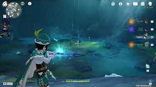 [Genshin Impact 2.6]  9 vị trí đánh vỏ rỗng để nhặt ngọc xanh vực sâu