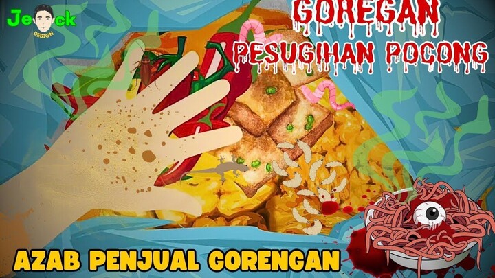 AZAB TUKANG GORENGAN PAKE KANTONG PLASTIK KUBURANNYA DIPENUHI MINYAK GORENG