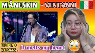 MANESKIN - VENT'ANNI (Live) || FILIPINA REACTS