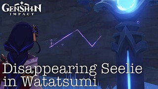 The Disappearing Electro Seelie in Watatsumi Island | Genshin Impact