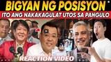 KAKAPASOK LANG GOODNEWS! PRES MARCOS BIGLAANG UTOS HARRY ROQUE BIGYAN ng POSISYON REACTION VIDEO